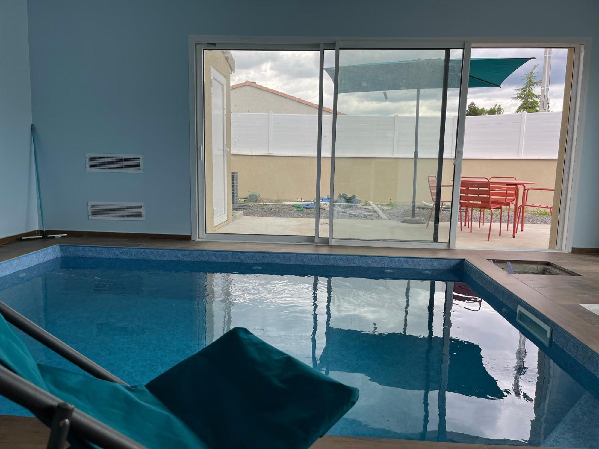 Maison Avec Piscine Interieure Privee, Buses De Spa, Jardin Clos Et Parking Aouste-sur-Sye Eksteriør bilde